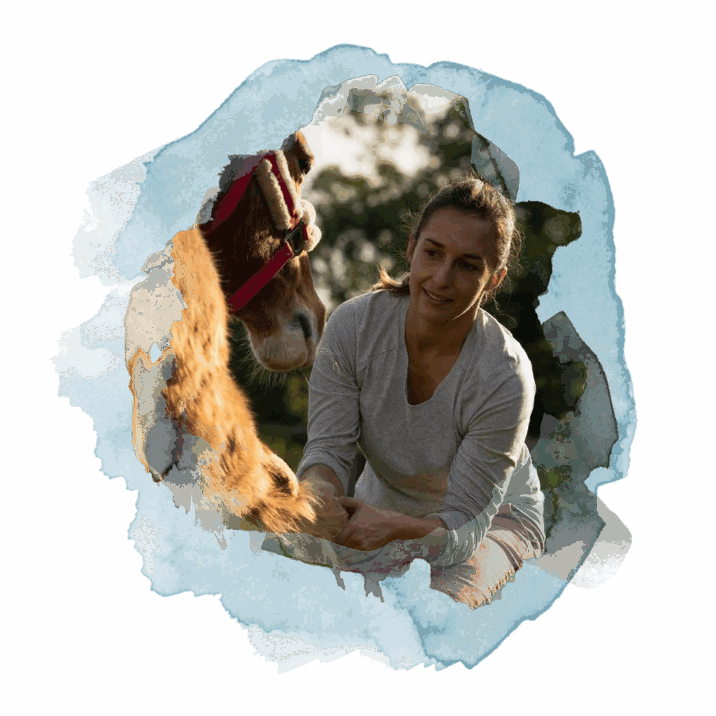 Jade Burette vétérinaire acupunctrice et physiothérapeute intervenante Equimova